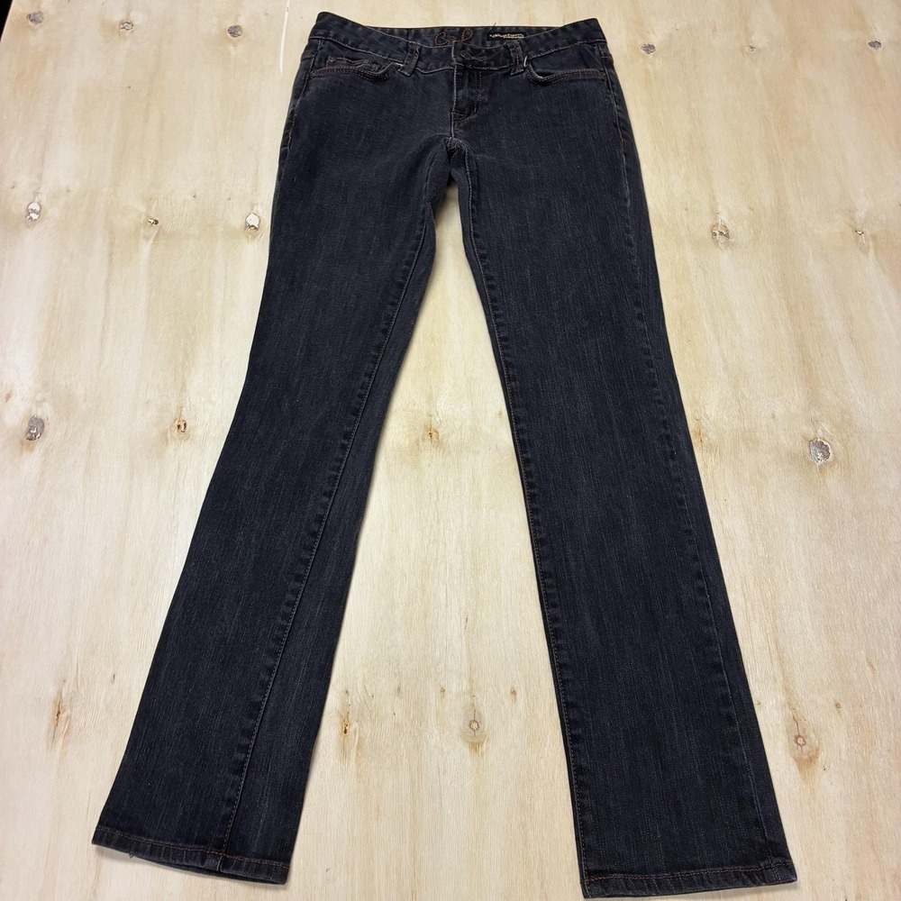 Chip & Pepper Steamer Lane Skinny Jeans Womens 5 Charcoal Gray Stretch Denim